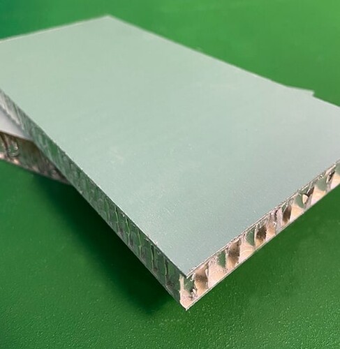Alüminyum Honeycomb Panel T:15mm 150cmx300cm - 1