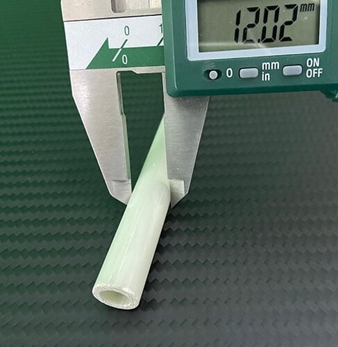 Cam Fiber Boru Pro Dış/İç Çap: 12mm/10mm - 1