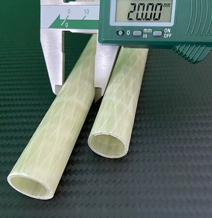 Cam Fiber Boru Pro Dış/İç Çap: 20mm - 17mm - 1