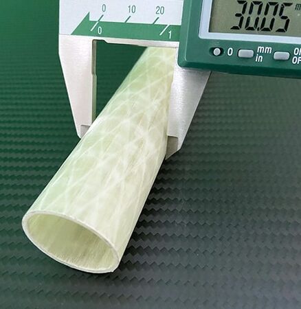 Cam Fiber Boru Pro Dış/İç Çap: 30mm - 27mm - 1