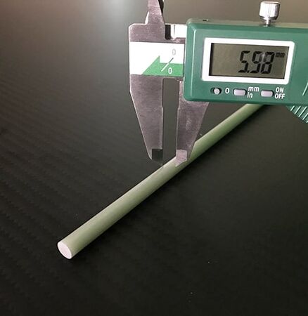 Cam Fiber Çubuk Çap:6mm - 1