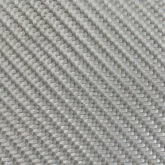 Dekoratif Cam Fiber Kumaş 290 gr/m2 twill Gümüş - 1