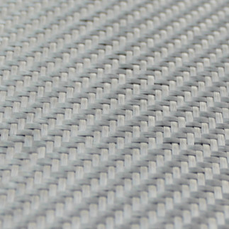 Dekoratif Cam Fiber Kumaş 290 gr/m2 twill Gümüş - 2