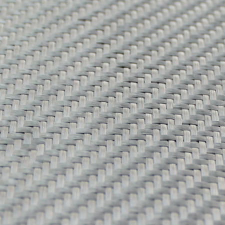 Dekoratif Cam Fiber Kumaş 290 gr/m2 twill Gümüş - 2