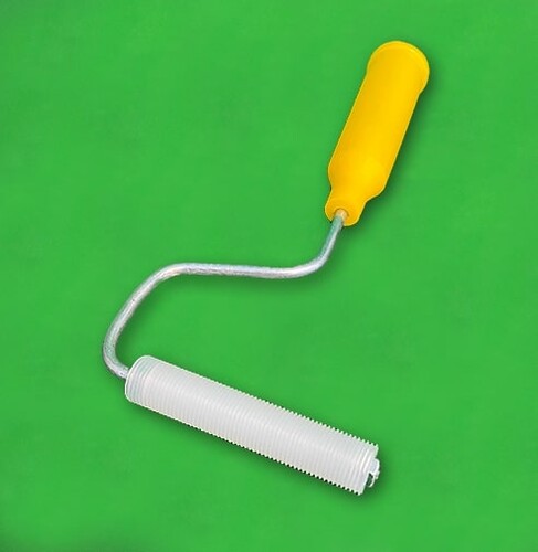 Hava Alma Rulosu Plastik Saplı 18x100mm - 2