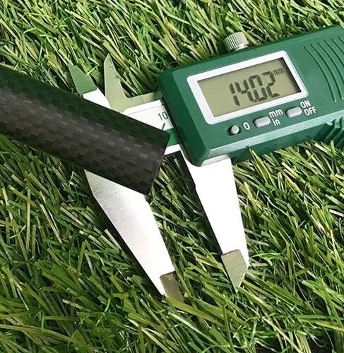 Karbon Fiber Boru 3K Dış/İç Çap:14mm/12mm - 1
