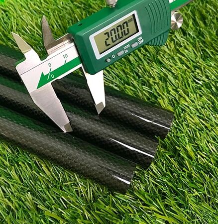 Karbon Fiber Boru 3K Dış/İç Çap:20mm/18mm - 1