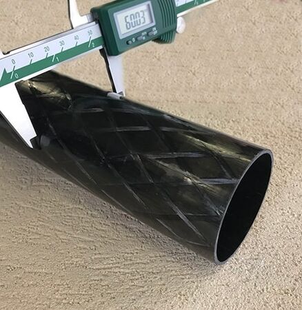 Karbon Fiber Boru Pro Dış/İç Çap:60mm/56,50mm - 1