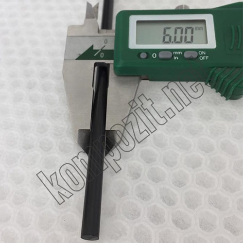 Karbon Fiber Çubuk Çap:6mm - 2