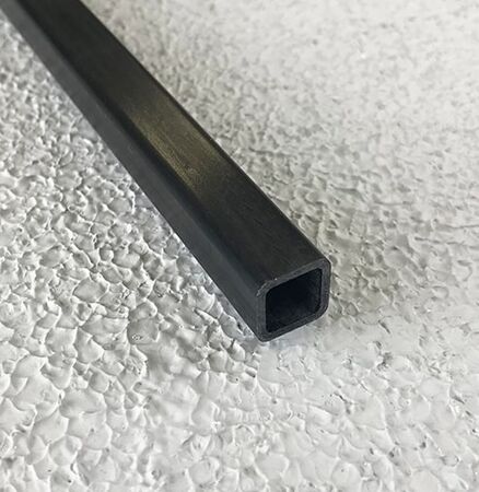 Karbon Fiber Eko Kare Profil Dış/İç:10mm/8mm