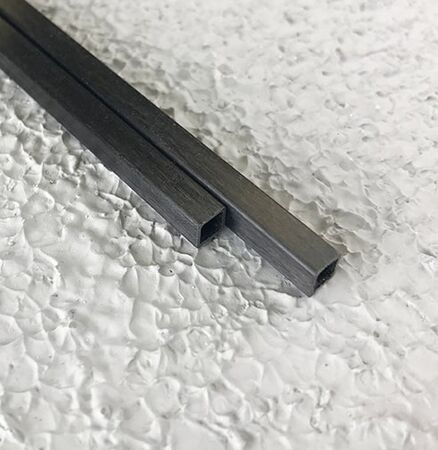 Karbon Fiber Eko Kare Profil Dış/İç:4mm/2,5mm - 1