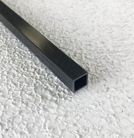 Karbon Fiber Eko Kare Profil Dış/İç:6mm/5mm