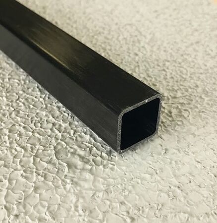 Karbon Fiber Eko Kare Profil Dış/İç: 20mm/17mm