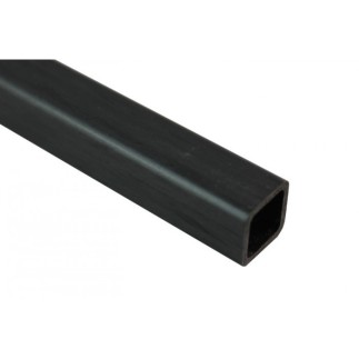 Karbon Fiber Eko Kare Profil Dış/İç: 20mm/17mm - 2