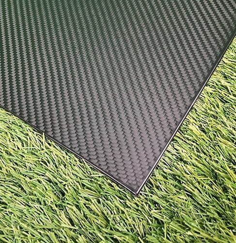 Karbon Fiber Plaka Pro T:2,5mm 50cmX50cm - 3