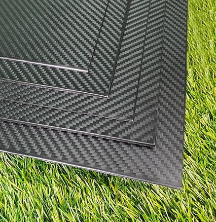 Karbon Fiber Plaka Pro T:3mm 50cmX50cm - 3