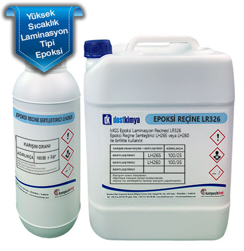 MGS Laminasyon Epoksi Seti L326/H265 - 2