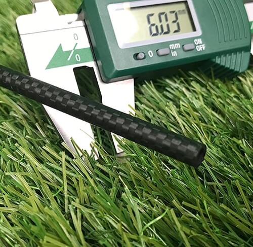 Karbon Fiber Boru 3K Dış/İç Çap:6mm/4mm - 1