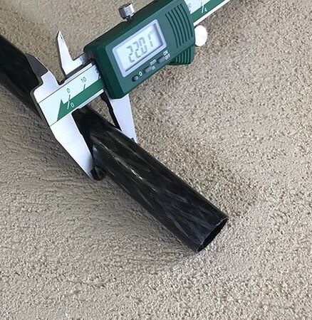 Karbon Fiber Boru Pro Dış/İç Çap:22mm/20mm - 1