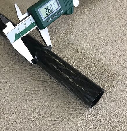 Karbon Fiber Boru Pro Dış/İç Çap:26mm/24mm - 1