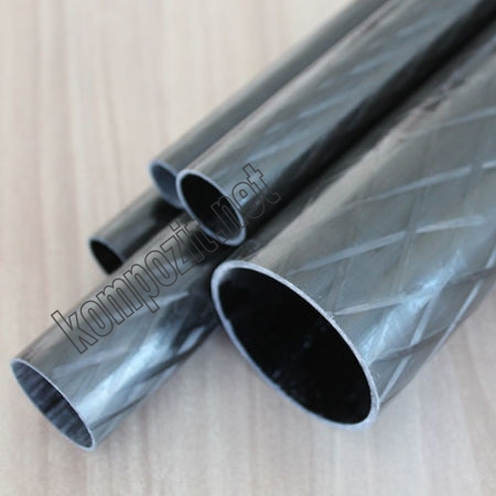 Karbon Fiber Boru Pro Dış/İç Çap:50mm/46mm - 2